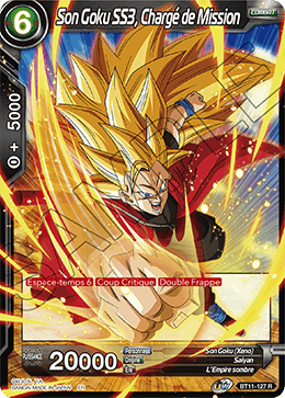 Son Goku SS3, Chargé de Mission