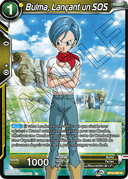 Bulma, Lançant un SOS