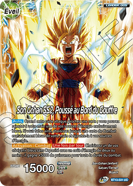 Son Gohan SS2, Poussé au Bord du Gouffre