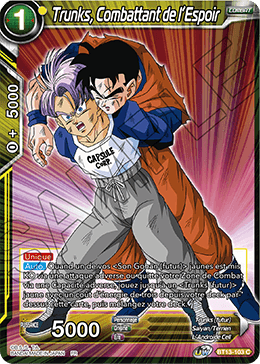 Trunks, Combattant de l’Espoir