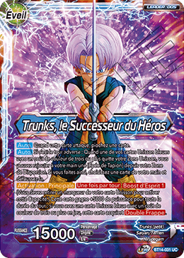 Trunks, le Successeur du Héros