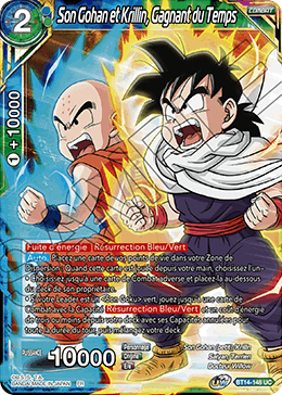 Son Gohan et Krillin, Gagnant du Temps