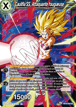 Caulifla SS, Attaquante fougueuse