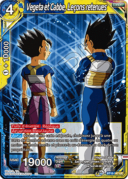 Vegeta et Cabbe, Leçons retenues