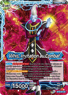 Whis, Invitation au Combat