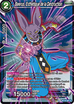 Beerus, Esthétique de la Destruction