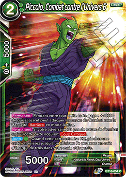 Piccolo, Combat contre l’Univers 6