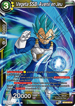 Vegeta SSB, Avenir en Jeu