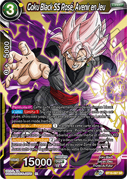 Goku Black SS Rosé, Avenir en Jeu