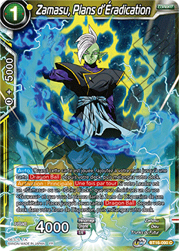 Zamasu, Plans d’Éradication