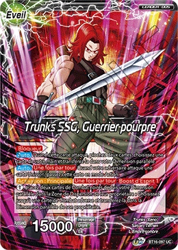 Trunks SSG, Guerrier pourpre