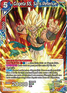 Gogeta SS, Sans Retenue