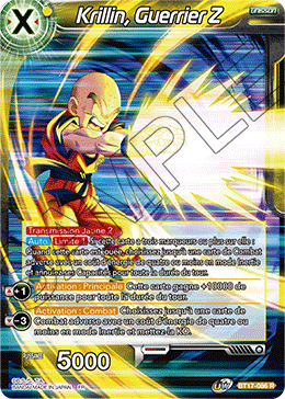 Krillin, Guerrier Z