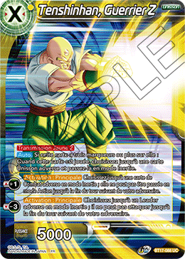 Tenshinhan, Guerrier Z