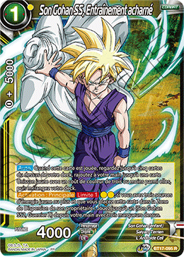 Son Gohan SS, Entraînement acharné