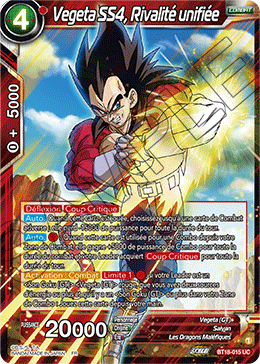 Vegeta SS4, Rivalité unifiée