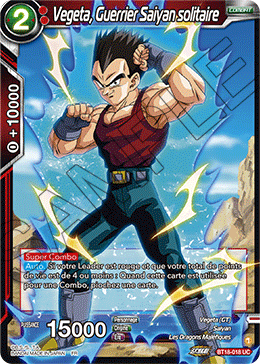 Vegeta, Guerrier Saiyan solitaire