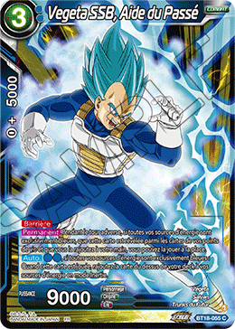 Vegeta SSB, Aide du Passé