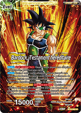 Bardock, Testament héréditaire