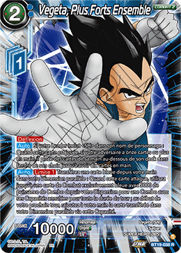 Vegeta, Plus Forts Ensemble