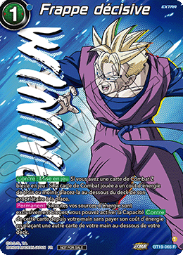 Frappe décisive