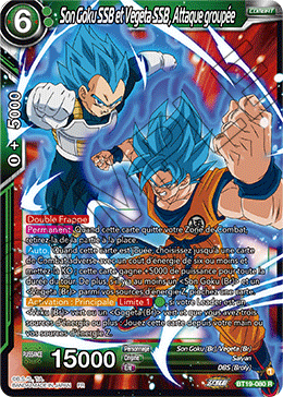 Son Goku SSB et Vegeta SSB, Attaque groupée