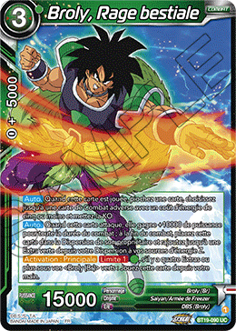 Broly, Rage bestiale