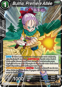 Bulma, Première Alliée