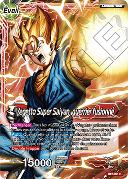 Vegetto Super Saiyan, guerrier fusionné