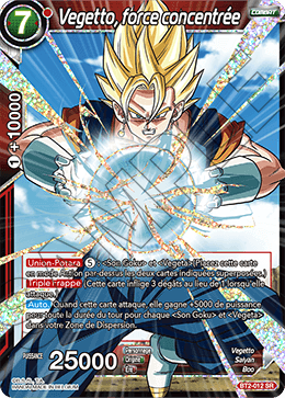 Vegetto, force concentrée