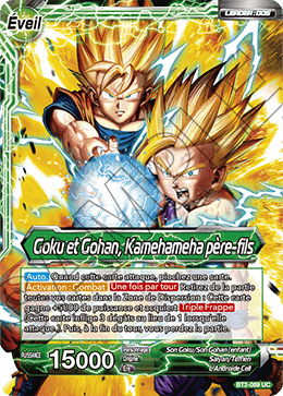 Goku et Gohan, Kamehameha père-fils