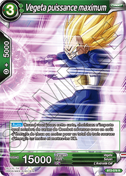 Vegeta puissance maximum