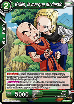 Krillin, la marque du destin