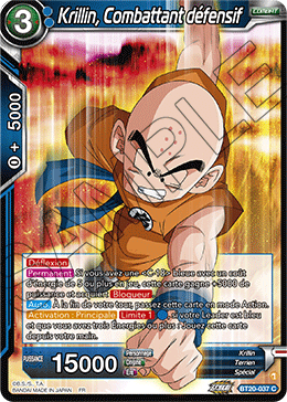 Krillin, Combattant défensif