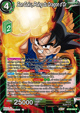 Son Goku, Poing du Dragon d’Or