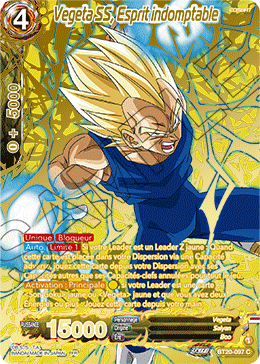 Vegeta SS, Esprit indomptable