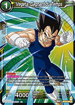 Vegeta, Gagnant du Temps