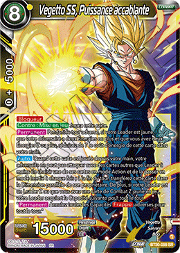 Vegetto SS, Puissance accablante