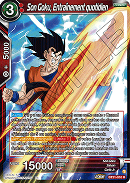 Son Goku, Entraînement quotidien