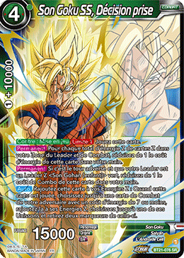 Son Goku SS, Décision prise