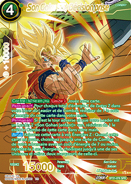 Son Goku SS, Décision prise