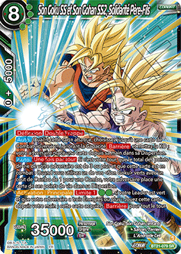 Son Goku SS et Son Gohan SS2, Solidarité Père-Fils