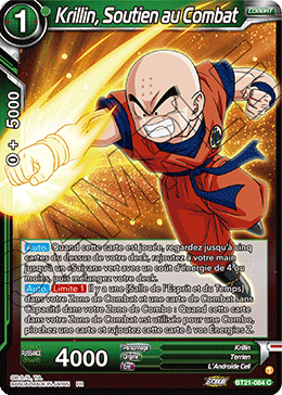 Krillin, Soutien au Combat