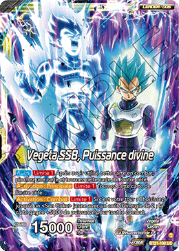 Vegeta SSB, Puissance divine