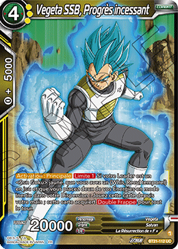 Vegeta SSB, Progrès incessant