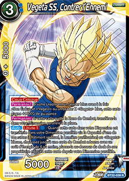 Vegeta SS, Contrer l’Ennemi