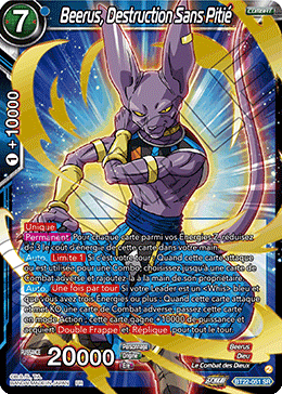 Beerus, Destruction Sans Pitié