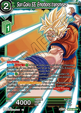 Son Goku SS, Émotions transmises