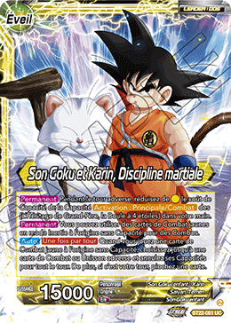 Son Goku et Karin, Discipline martiale