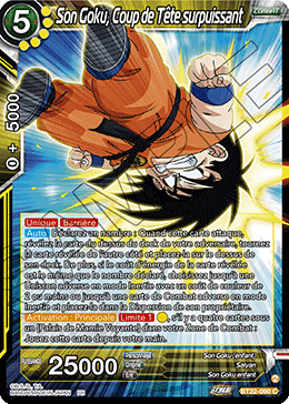 Son Goku, Coup de Tête surpuissant